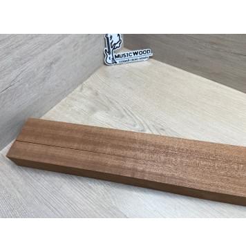 Сапели заготовка грифа электрогитары Радиал АА 43х(31-18-31)х710 мм - из 3 частей-3