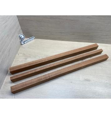 Сапели заготовка грифа электрогитары Радиал АА 43х(31-18-31)х710 мм - из 3 частей-2