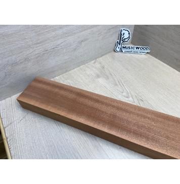 Сапели заготовка грифа электрогитары Радиал АА 44х98х740 мм-3