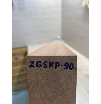 Сапели заготовка для переклеенного сквозного грифа гитары Радиал ААА 49х45х1285 мм-3