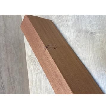 Сапели заготовка сквозного грифа гитары Радиал АА 46х96х1098 мм-1