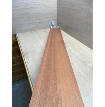 Сапели заготовка сквозного грифа гитары Радиал А 42х119х1140 мм (Уценка-мелкие сучки,трещины)-6