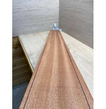 Сапели заготовка сквозного грифа гитары Радиал ААА 43х119х1105 мм-4