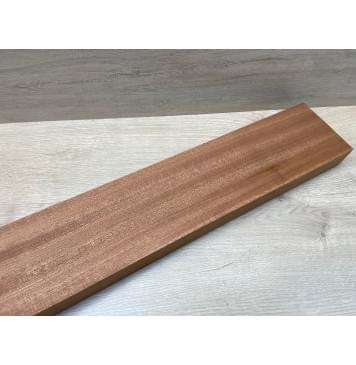 Сапели заготовка сквозного грифа гитары Радиал ААА 43х119х1105 мм-0