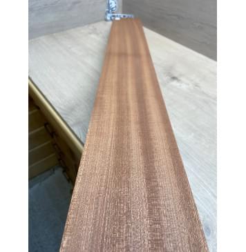 Сапели заготовка сквозного грифа гитары Радиал ААА 43х119х1105 мм-7