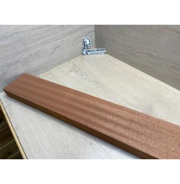 Сапели заготовка сквозного грифа гитары Радиал ААА 44х120х1115 мм-3