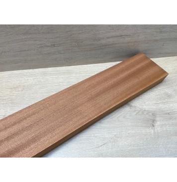 Сапели заготовка сквозного грифа гитары Радиал ААА 44х120х1115 мм-12