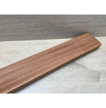 Сапели заготовка сквозного грифа гитары Радиал АА 44х100-96х1100 мм-12