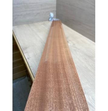 Сапели заготовка сквозного грифа гитары Радиал АА 44х100-96х1100 мм-6