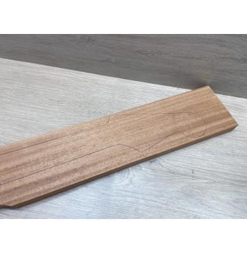 Махагон Африканский Кая, заготовка грифа, Радиал ААААА 23х89-97х800 мм-1