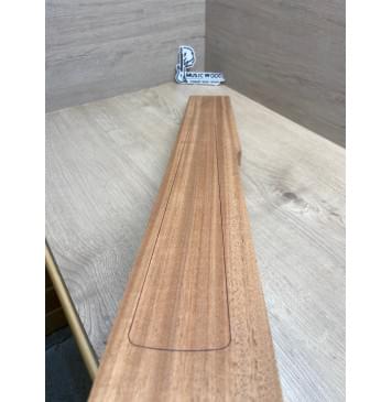 Махагон Африканский Кая, заготовка грифа, Радиал ААААА 23х89-97х800 мм-3