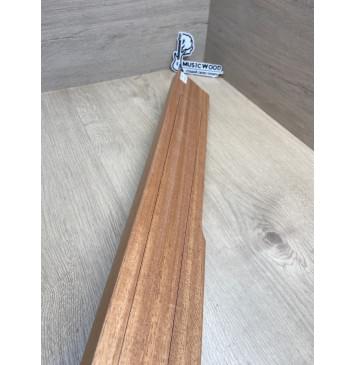 Махагон Африканский Кая, заготовка грифа, Радиал ААААА 23х89-97х800 мм-5