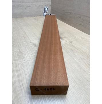 Сапели заготовка грифа электрогитары Радиал АА 43х97х740 мм-1