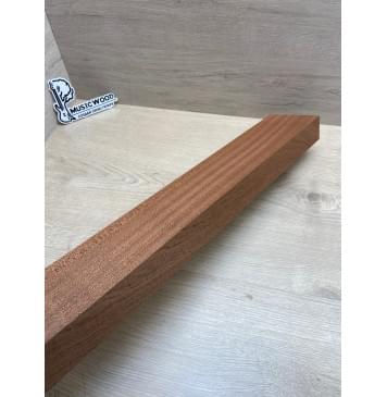 Сапели заготовка грифа электрогитары Радиал АА 43х97х740 мм-6