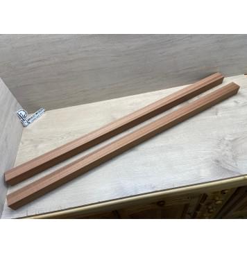 Сапели заготовка для переклеенного сквозного грифа гитары Радиал ААААА 47х(44-44)х1235 мм-0