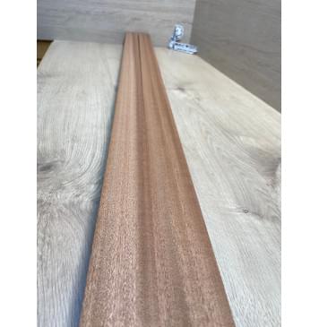 Сапели заготовка для переклеенного сквозного грифа гитары Радиал ААААА 47х(44-44)х1235 мм-3