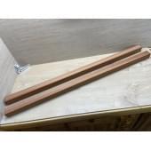 Сапели заготовка для переклеенного сквозного грифа гитары Радиал А 48х(44-44)х1235 мм