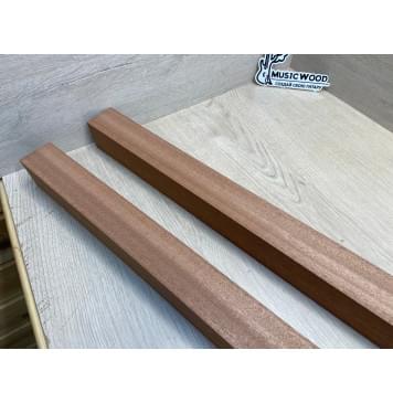 Сапели заготовка для переклеенного сквозного грифа гитары Радиал А 48х(44-44)х1235 мм-4