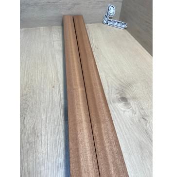 Сапели заготовка для переклеенного сквозного грифа гитары Радиал А 48х(44-44)х1235 мм-7