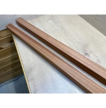 Сапели заготовка для переклеенного сквозного грифа гитары Радиал АА 49х(44-44)х1285 мм-4