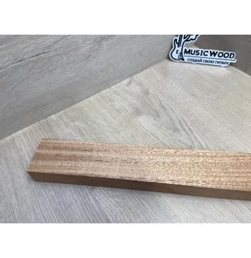 Махагон Африканский Кая Универсальная заготовка Радиал АА 30х51х524 мм-4