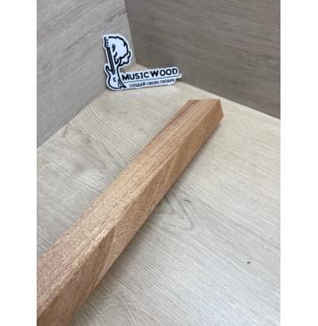 Махагон Африканский Кая Универсальная заготовка Радиал АА 30х51х524 мм-5