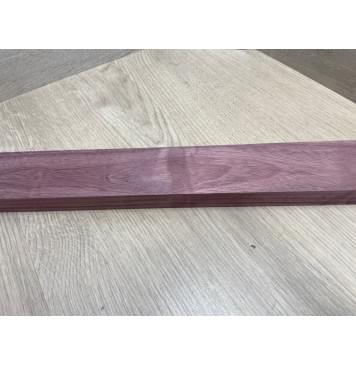 Амарант Пламя Универсальная заготовка Тангент ААА Волна АА 21х57х497 мм-3