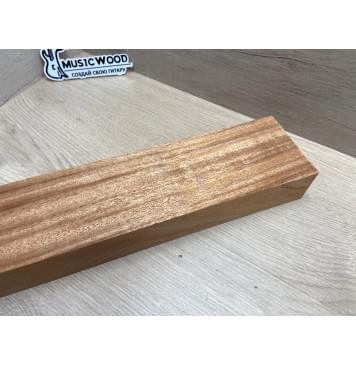 Махагон Африканский Кая Универсальная заготовка Радиал АА 48х90х467 мм-1