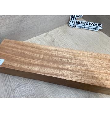 Махагон Африканский Кая Универсальная заготовка Радиал АА 48х90х467 мм-5