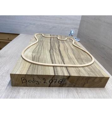 Корина Чёрная заготовка корпуса Радиал ААА 52х333х545 мм, 625 кг/м3, Массив-3