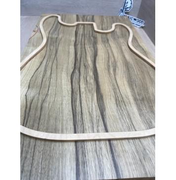 Корина Чёрная заготовка корпуса Радиал ААА 52х333х545 мм, 625 кг/м3, Массив-6