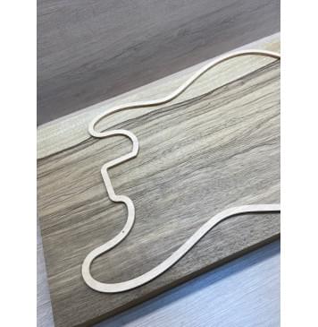 Корина Чёрная заготовка корпуса Радиал ААА 52х338-326х536 мм, 625 кг/м3, Массив-7