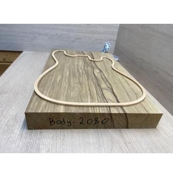 Корина Чёрная заготовка корпуса Радиал ААА 52х330х533 мм, 625 кг/м3, Массив-1