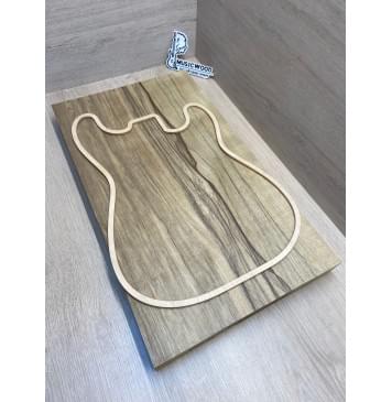 Корина Чёрная заготовка корпуса Радиал ААА 47х335х583 мм, 625 кг/м3, Массив-2