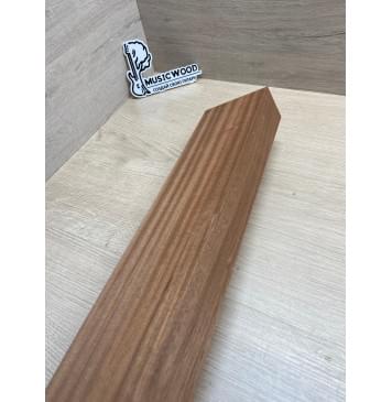 Сапели заготовка грифа электрогитары Радиал АА 47х99х789 мм-9