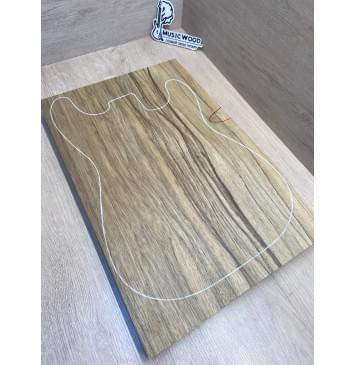 Корина Чёрная заготовка корпуса Радиал ААА 37.5х(335-315)х495 мм, 625 кг/м3, Массив-5