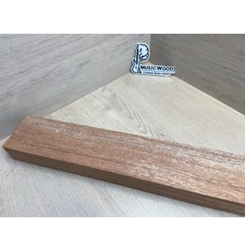 Махагон Африканский Кая заготовка грифа Смешанный ААА 49.5х93х710 мм-4