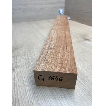 Махагон Африканский Кая заготовка грифа Смешанный ААА 49.5х93х710 мм-1