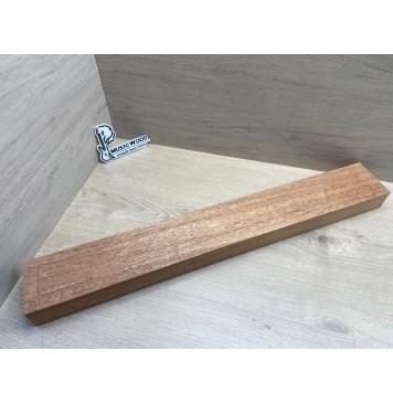 Махагон Африканский Кая заготовка грифа Смешанный ААА 50.5х96х713 мм-0