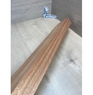 Махагон Африканский Кая заготовка грифа Смешанный ААА 50.5х96х713 мм-5