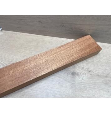 Махагон Африканский Кая заготовка грифа Смешанный ААА 50.5х96х713 мм-11