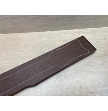 Венге заготовка грифа Радиал ААА 29х(97-87)х718 мм-1
