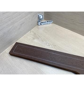 Венге заготовка грифа Радиал ААА 29х(97-87)х718 мм-4