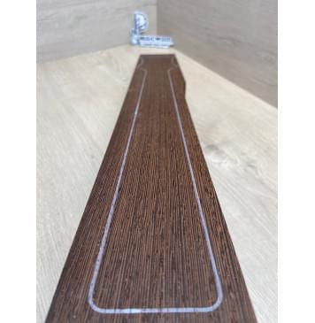 Венге заготовка грифа Радиал ААА 29х(97-87)х718 мм-9