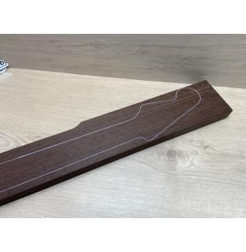 Венге заготовка грифа Радиал ААА 29х(97-87)х718 мм-12