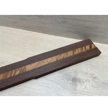 Клён Печёный 180гр/Венге заготовка для переклеенного грифа электрогитары Радиал АА Радиал ААА Волна АА 24х(29.5-21-30)х680 мм - из 3 частей (АКЦИЯ)-8