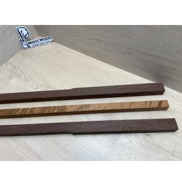 Клён Печёный 180гр/Венге заготовка для переклеенного грифа электрогитары Радиал АА Радиал ААА Волна АА 24х(29.5-21-30)х680 мм - из 3 частей (АКЦИЯ)-9