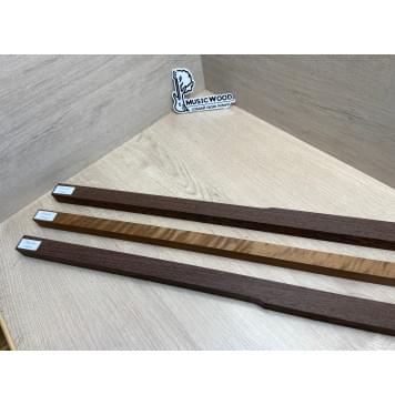 Клён Печёный 180гр/Венге заготовка для переклеенного грифа электрогитары Радиал АА Радиал ААА Волна АА 24х(29.5-21-30)х680 мм - из 3 частей (АКЦИЯ)-11