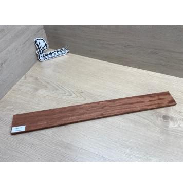 Бубинго Пламя заготовка накладки для электрогитары Радиал ААААА 9х62-53х525 мм-5