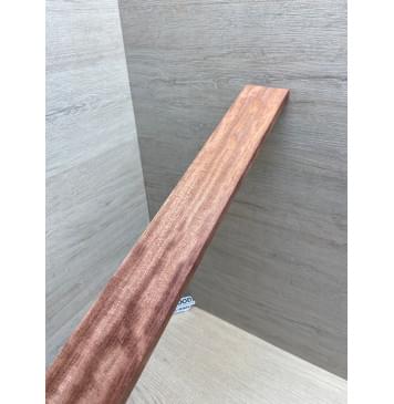 Бубинго Пламя заготовка накладки для электрогитары Радиал ААААА 9х62-53х525 мм-6